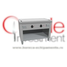 Grill electric Teppanyaki cu 2 zone de gătit, 100 cm, Casta