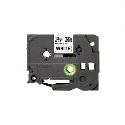 Banda flexibila originala Brother TZe-FX231 Flexi ID, 12 mm, negru pe alb, pentru cabluri, panouri electrice si automatizari industriale