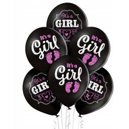 Set 6 baloane latex It s a girl 30 cm