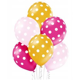 Set 6 baloane latex buline fete 30 cm