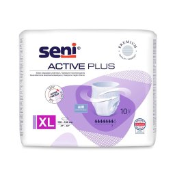 Chilot absorbant Seni Active Plus, ExtraLarge, Nr 4, 10 buc, 7 picaturi