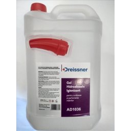 GEL IGIENIZANT HIDROALCOOLIC - ALOE VERA+VITAMINA E - 5 Litri
