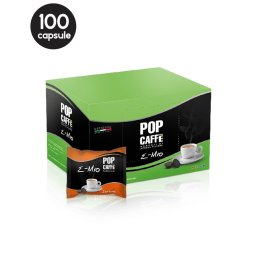 100 Capsule Pop Caffe E-Mio Intenso – Compatibile A Modo Mio