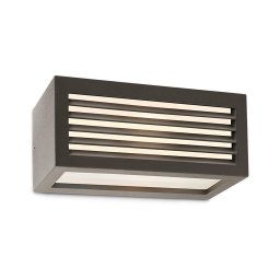 Redo 9898 - Aplică perete exterior BRICK 1xE27/23W/230V IP54 gri