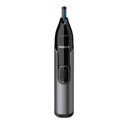 Trimmer Philips NT3650/16, pentru nas/urechi/sprancene, gri