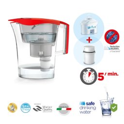 Cana filtranta de apa Laica Germ Stop Predator, 3 litri