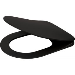 Peonia Black capac slim - Vas WC negru CDE_NSOZ