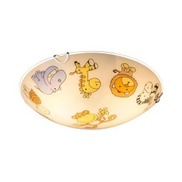 Globo 40607 - Plafonieră copii KIDDY 2xE27ILLU/60W/230V