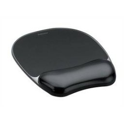 Fellowes "Crystal SoftGel" mousepad, negru