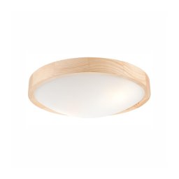 Plafonieră NATURAL SLIM 2xE27/60W/230V ø 37 cm pin
