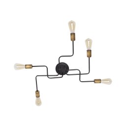 Lustră aplicată TUBE 5xE27/15W/230V