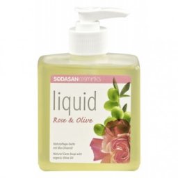 Sapun lichid cu trandafir si masline ecologic 300ml Sodasan