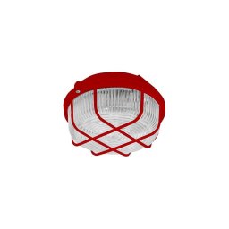 Plafonieră de exterior 1 × E27 / 100 W / 230 V roșie IP44