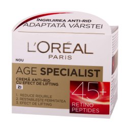 Crema antirid pentru fata L Oreal Paris Age Specialist 45+ de zi, 50 ml