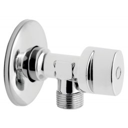 Robinet coltar 1/2"x3/8" cu sfera si piulita M10, crom