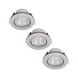 SET 3x plafonieră LED încastrată TARAGON LED/4,5W/230V 2700K Philips