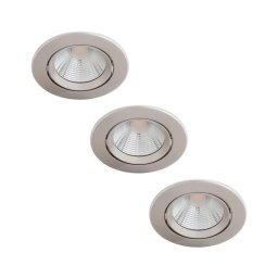 SET 3x plafonieră LED încastrată DIVE LED/5,5W/230V 2700K Philips