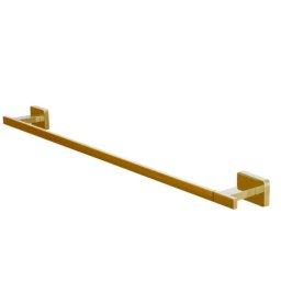 Suport prosop baie 63 cm auriu gold , model patrat