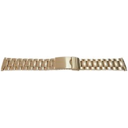 Bratara metalica reglabila aurie capete pe arc 16-22mm - 55007