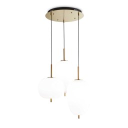 Lustra Umile Sp3 D 60 x H min 59 / max 140 cm, 60W-LED integrat, 5300 lumeni, 3000K