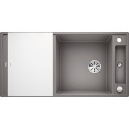 Blanco chiuveta bucatarie granit Axia III XL 6S cu excentric si tocator sticla