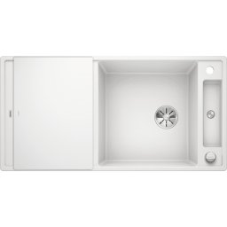 Blanco chiuveta bucatarie granit Axia III XL 6S cu excentric si tocator sticla