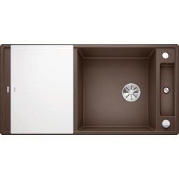 Blanco chiuveta bucatarie granit Axia III XL 6S cu excentric si tocator sticla