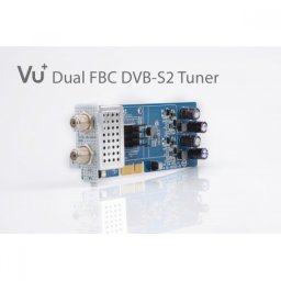 Tuner VU+ Satelit Dual DVB-S2X FBC compatibil cu Receiver VU + Uno 4K / Ultimo 4K