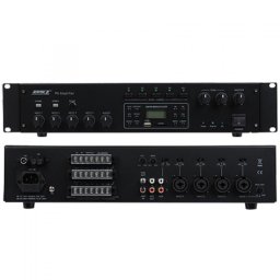 AMPLIFICATOR LINIE CU TUNER FM/AM 100V 120W 4MIC/ 2AUX