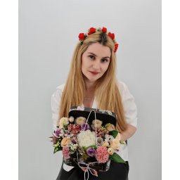 Aranjament floral - Valiza cu Flori 2