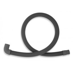 Furtun cu cot evacuare masina de spalat, L=250 cm