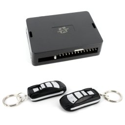 Inchidere centralizata cu 2 telecomenzi cu cheie pliabila, modul comada, cabluri, 12 V, Carguard MIC013