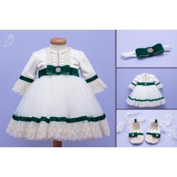Set botez 3 piese Emerald Queen