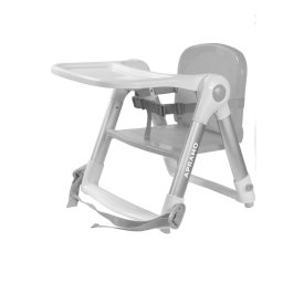 Booster pentru masa pliabil Gri deschis
