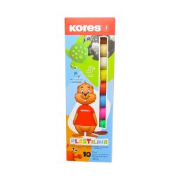 Plastilina 10 culori Kores
