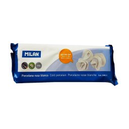 Lut pentru modelaj tip portelan Milan, alb, 500 g