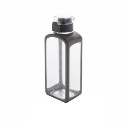 Sticla de apa 600 ml patrata, fara scurgeri, XD, SD, tritan, silicon, alb
