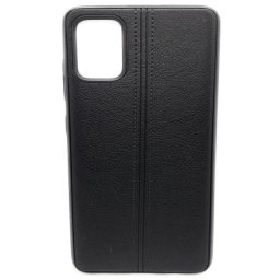 Husa Samsung S20 g980 Silicon Leather Negru