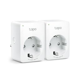 Set 2 bucati priza inteligenta Schuko Wi-Fi, TP-LINK Tapo P100(2-pack)