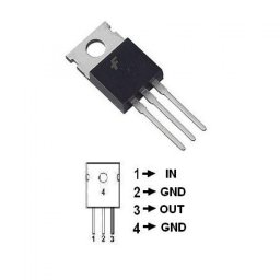 STABILIZATOR TENSIUNE POZ.3 TERMINALE, 6V 1A