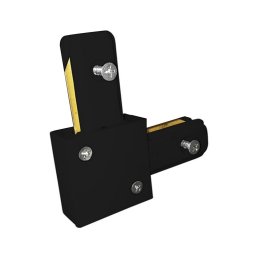 Conector pentru corpuri de iluminat în sistem pe șină CONNECTOR RS BLACK tip L