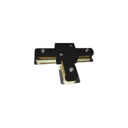 Conector pentru corpuri de iluminat în sistem pe șină CONNECTOR RS BLACK tip T