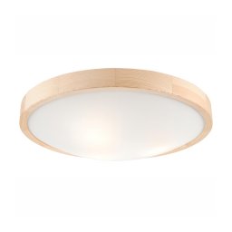 Plafonieră NATURAL SLIM 3xE27/60W/230V ø 47 cm pin
