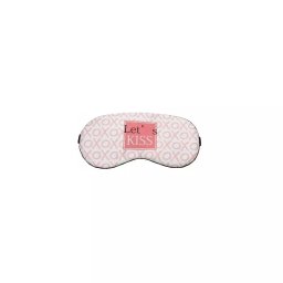 Masca de dormit, 18.5 x 9 cm, Gonga® Roz/Transparent