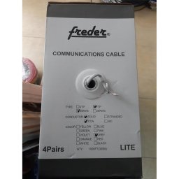 Rola 305 ml FTP Cat5e 24AWG CCA Freder 01-386/5e