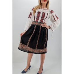 Fusta stilizata cu motive traditionale Ioana 5