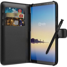 Husa Telefon Wallet Case Samsung Note 9 n960 Black BeHello
