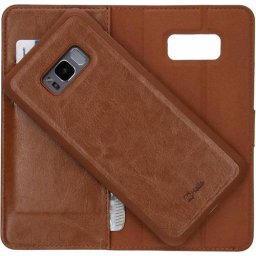 Husa Telefon Wallet Case Samsung S8+ g955 2in1 Brown BeHello