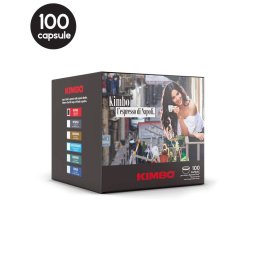 100 Capsule Kimbo Napoli – Compatibile Espresso Point