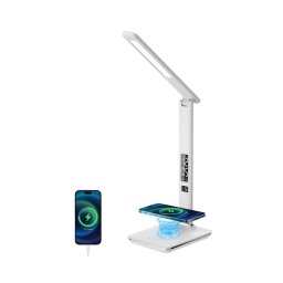 Lampă LED dimabilă cu încărcare fără fir KINGFISHER LED/8,5W/230V alb Immax 08966L